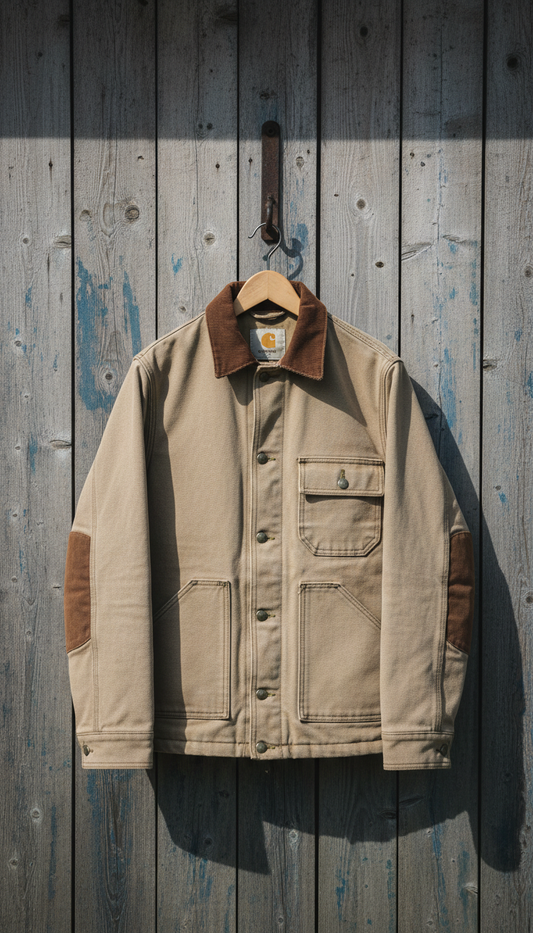 Reinforced Canvas Work Jacket